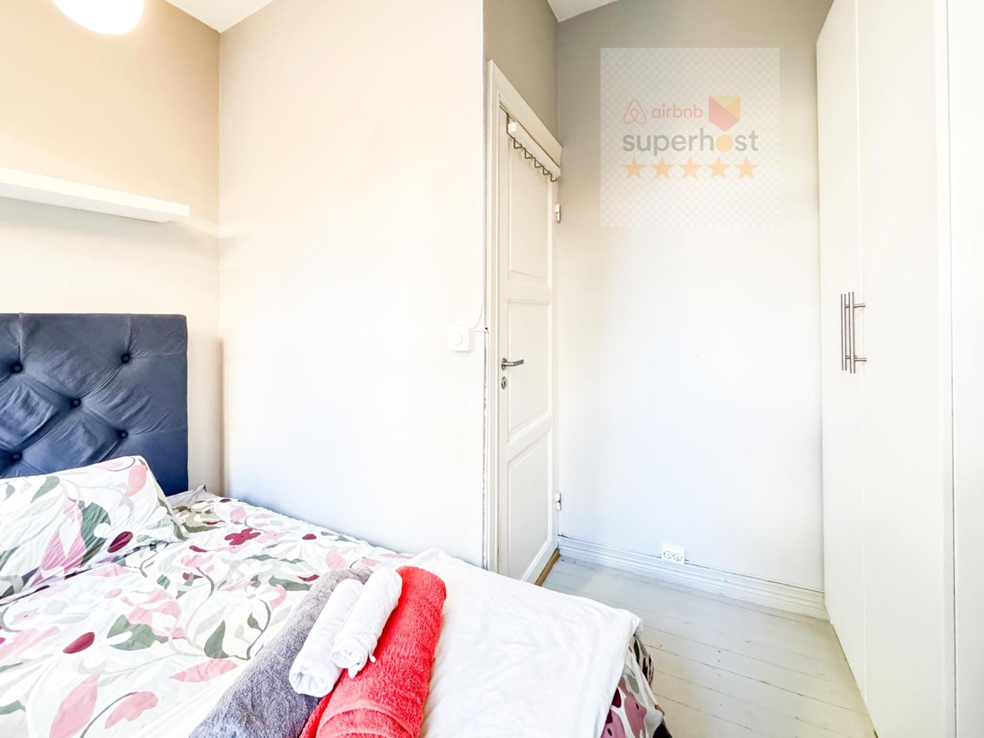 Powerful King Bed Central Wifi City Center Oslo Exterior photo
